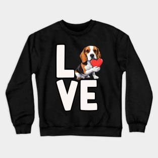 Beagle Love Crewneck Sweatshirt